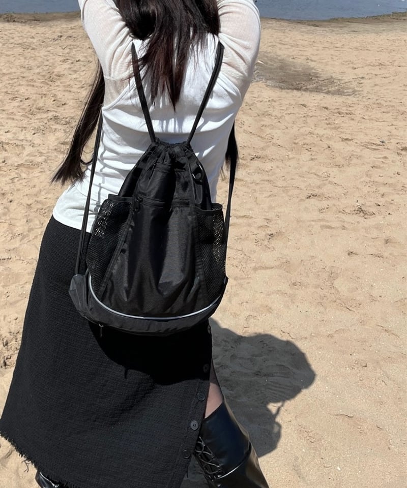 予約販売】ナイロンマルチポケットナップサック BAG | KISHIKA