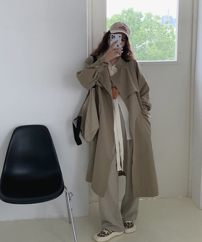予約販売】スタンドカラートレンチコート | KISHIKA