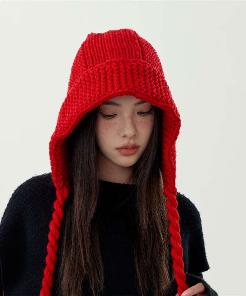 予約販売】ニットフード バラクラバ | KISHIKA 予約販売】ニットフード バラクラバ | KISHIKA
