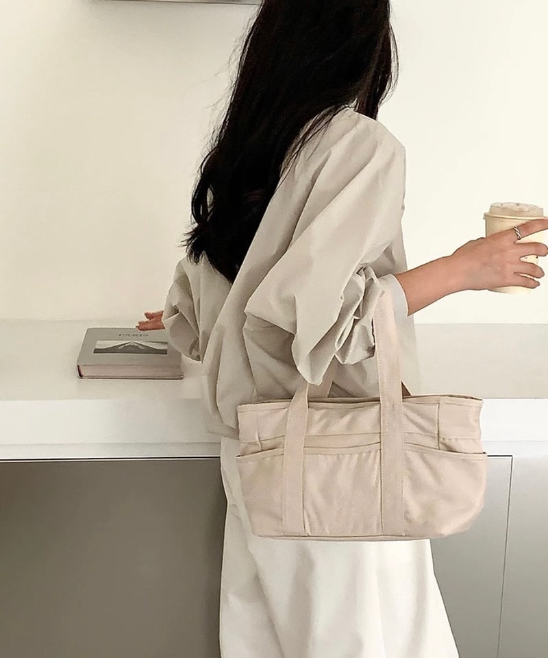 予約販売】キャンバスミニトートバッグ ファスナー付 | KISHIKA