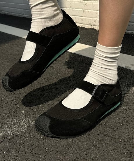 【予約販売】SG ストラップスニーカー#ブラック
