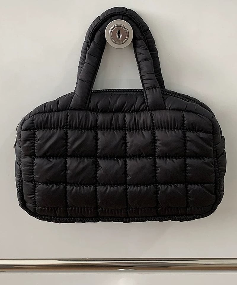 予約販売】キルティング ミニ ボストンバッグ | KISHIKA