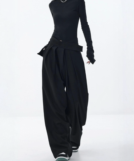 【予約販売】ベルクロWタックパンツ#グレー