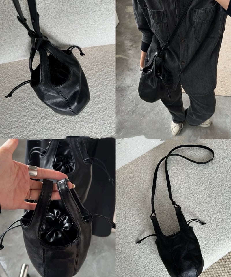 予約販売】PUレザーミニトートバッグ ショルダーストラップ付 | KISHIKA