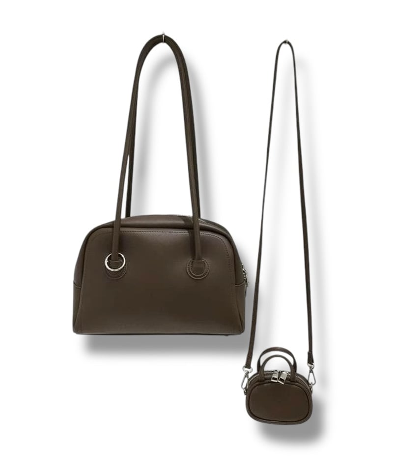 予約販売】ロングハンドルボストンバッグ&ミニマルチバッグ付