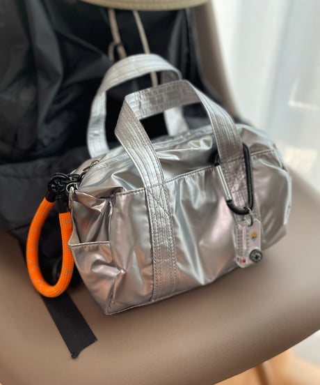 【予約販売】ナイロンミニバッグ ショルダーストラップ付