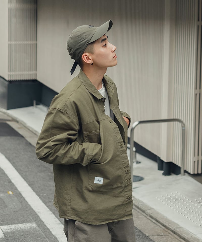 即納】ミリタリーワークジャケット チャコールグレー XXL メンズ | KISHIKA