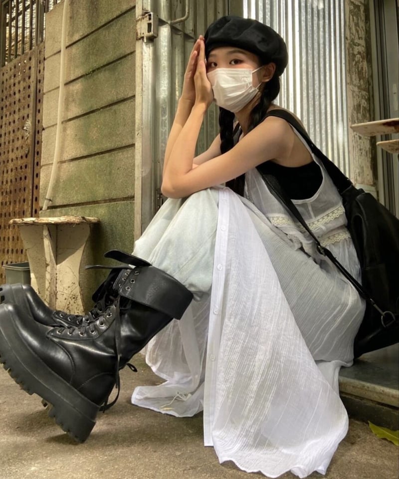 予約販売 】シアーキャミワンピース#ホワイト | KISHIKA