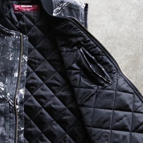 HIDEANDSEEK / Camo Zip Work Vest / HJ-100225