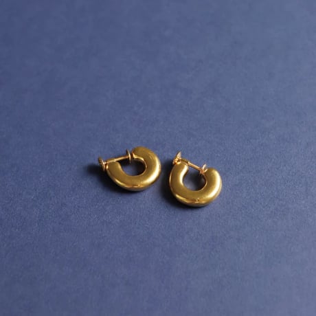 TEN. 正規商品 ユニセックス アクセサリー テン ベーグル イヤリング シルバー/ゴールド【即日発送】