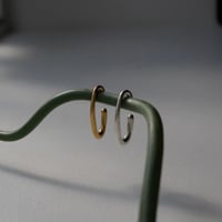 TEN. 正規商品 ユニセックス アクセサリー テン リニア イヤーカフ シルバー/ゴールド【即日発送】