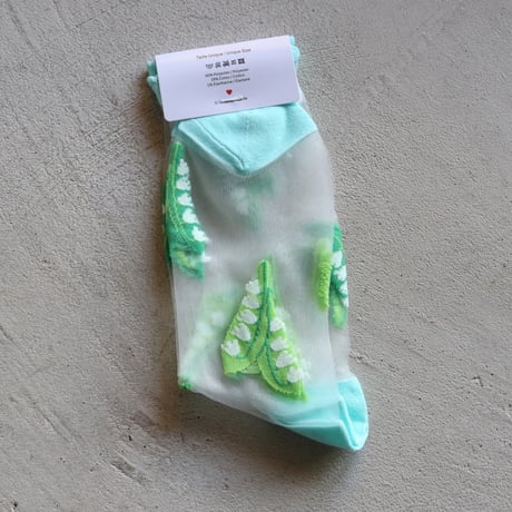 Coucou Suzette / スズラン シアー ソックス / lotvshsocks