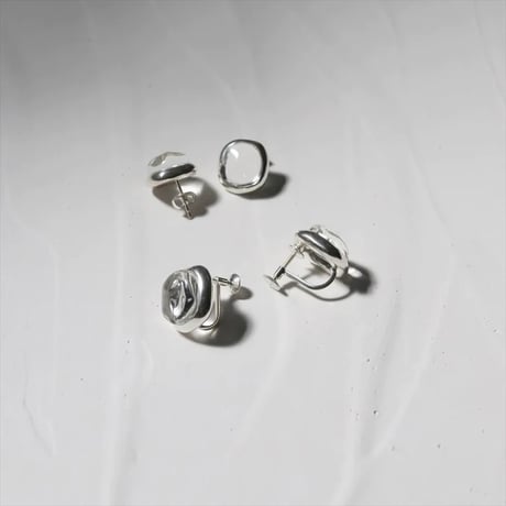 TEN. 正規商品 ユニセックス アクセサリー テン グラストウ イヤリング シルバー【即日発送】