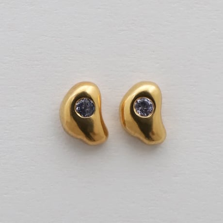 TEN. 正規商品 ユニセックス アクセサリー テン スイムピアス ゴールド【即日発送】
