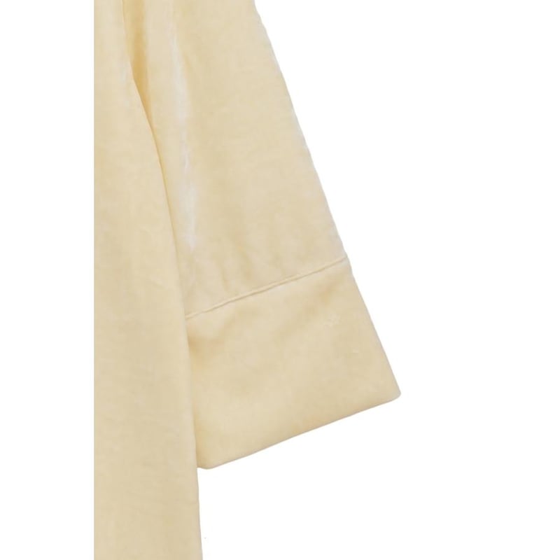 CLANE / CRUSHED VELOUR POLO TOPS / 191224062 |