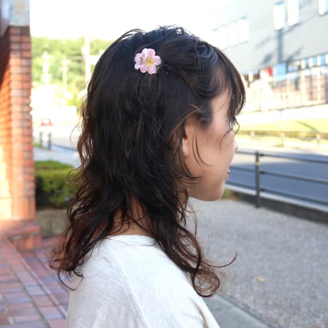 ククシュゼット 正規商品 ヘア ミニ アクセ クリップ 花 Coucou Suzette サクラ ミニ ヘアクロー ピンク (sakuraminiclaw)