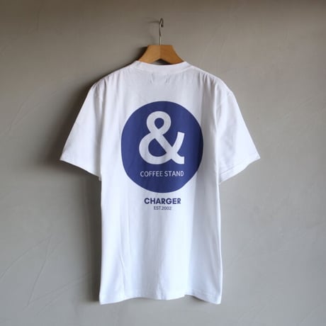 CHARGER COFFEE STAND チャージャーコーヒースタンド オリジナル サークル ロゴ Tシャツ