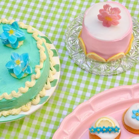 ククシュゼット 正規商品 ヘア アクセ クリップ かわいい 花 Coucou Suzette 忘れな草 ヘア クロー Forget Me Not Hair Claw ブルー (fmnclaw)