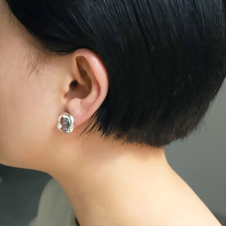 TEN. 正規商品 ユニセックス アクセサリー テン グラストウ イヤリング シルバー【即日発送】