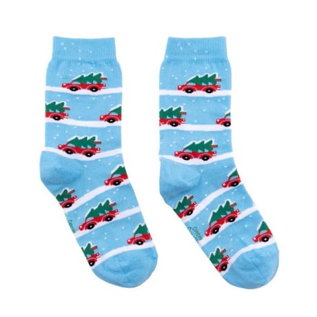 Coucou Suzette / Christmas Car Socks / christmascarsocks