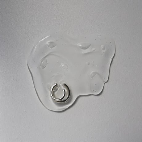 TEN. 正規商品 ユニセックス アクセサリー テン ダブルライン イヤーカフ シルバー/ゴールド【即日発送】