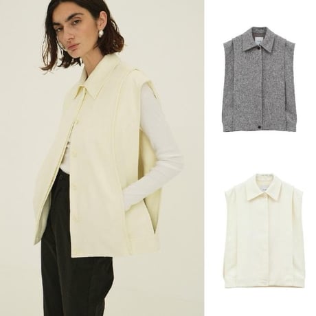 CLANE COLLAR SHORT VEST