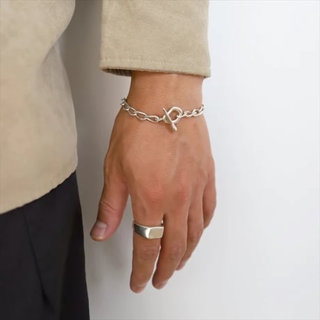 TEN. 正規商品 ユニセックス アクセサリー テン ムード フープ ブレスレット シルバー【即日発送】(br-0020)(brm-0020)