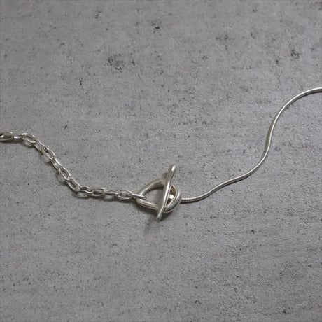 TEN. 正規商品 ユニセックス アクセサリー テン カンダマント ネックレス シルバー/シルバー×ゴールド【即日発送】(ne-0028)(nex-0028)