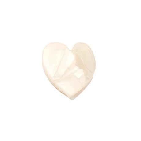 Coucou Suzette / White Mini Heart Hair Claw / whminiheartclaw