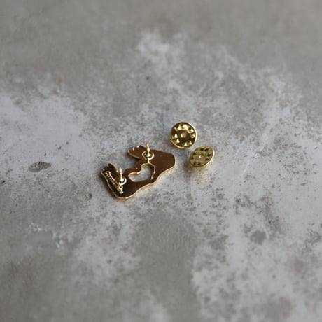 ククシュゼット 正規商品 ピンバッジ ブローチ かわいい おしゃれ フランス 個性的 Coucou Suzette ラブ ピン ミックス (lovepinmix)