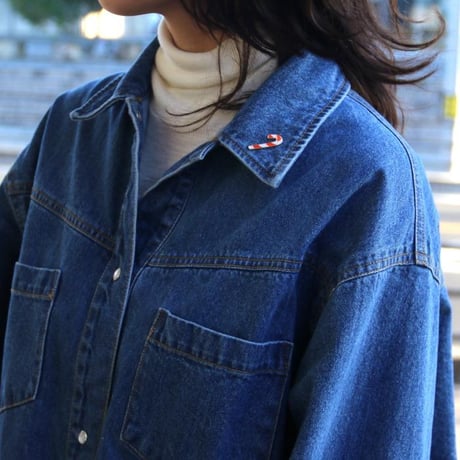 Coucou Suzette / Candy Cane Pin / canudycanepin