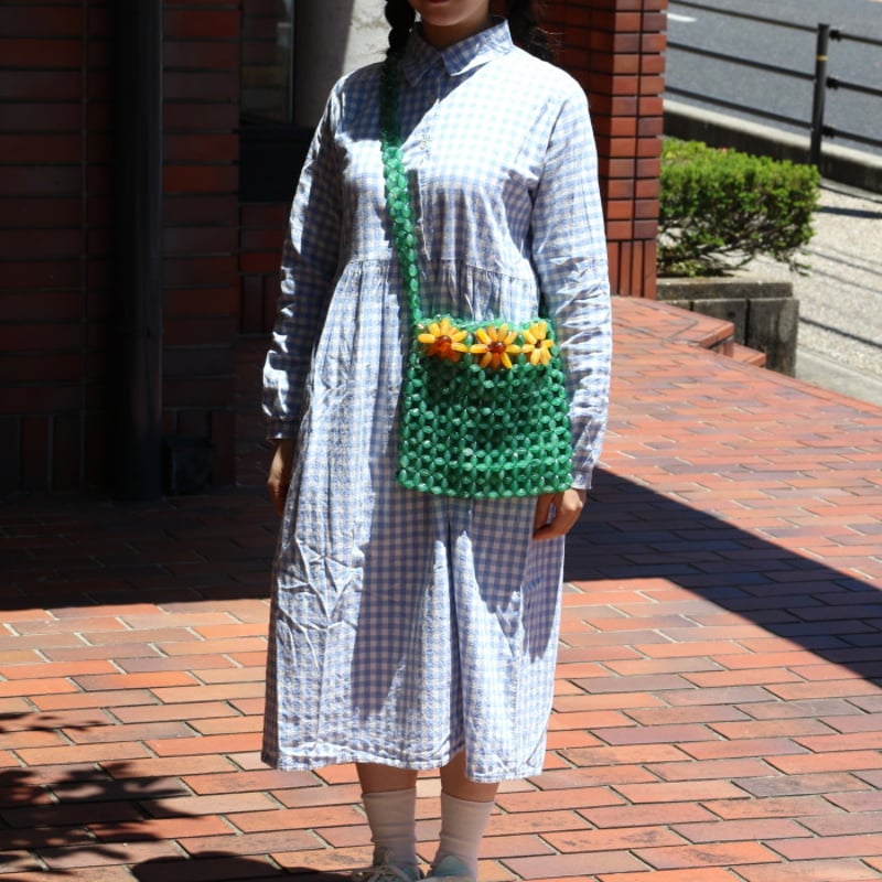 ククシュゼット 正規商品 ビーズ バッグ ショルダー かわいい 花 ククシュゼット 正規商品 ビーズ バッグ ショルダー かわいい 花