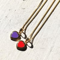 JOHN MASON SMITH / HEART NECKLACE GOLD PLATING / 25sac579gd