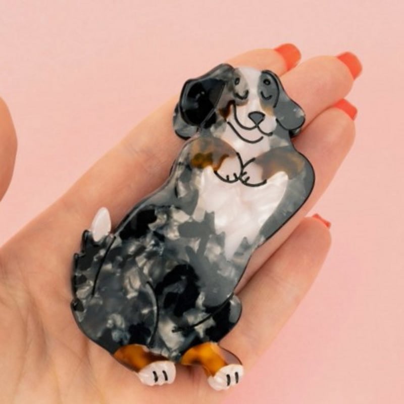 ククシュゼット 正規商品 ヘア アクセ クリップ 犬 Coucou