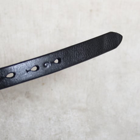 ANNAK / Long Narrow Leather Belt / dd1210