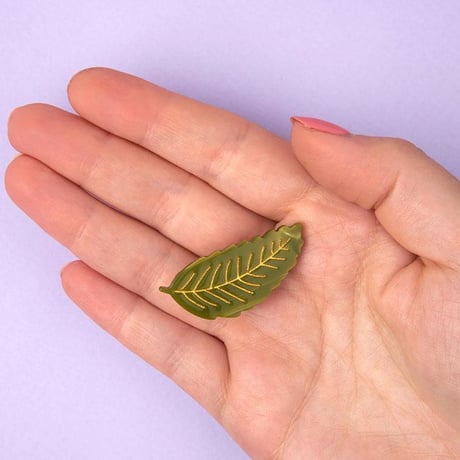 Coucou Suzette / Chestnut Leaf Hair Clip / chestnutleafclip