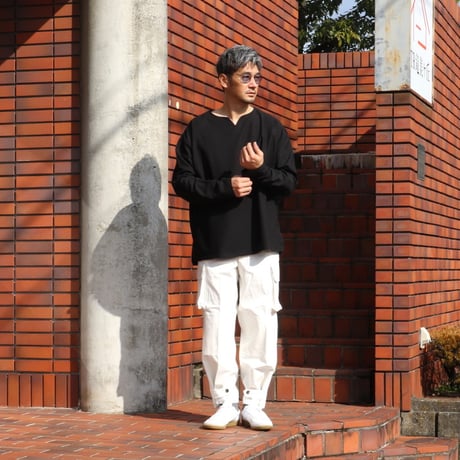 フランス軍 ミリタリー パンツ M47 フィールド パンツ M47 Field pants ユニセックス ブラック/ホワイト BLACK/WHITE 2色展開 2024春夏新作(24ss004)