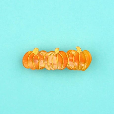 Coucou Suzette / Pumpkin Hair Clip / pumpkinclip