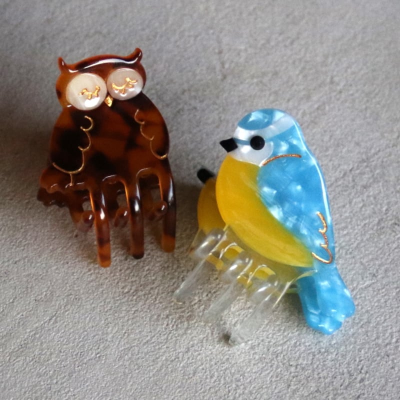 ククシュゼット 正規商品 ヘア ミニ アクセ クリップ 鳥 ククシュゼット 正規商品 ヘア ミニ アクセ クリップ 鳥