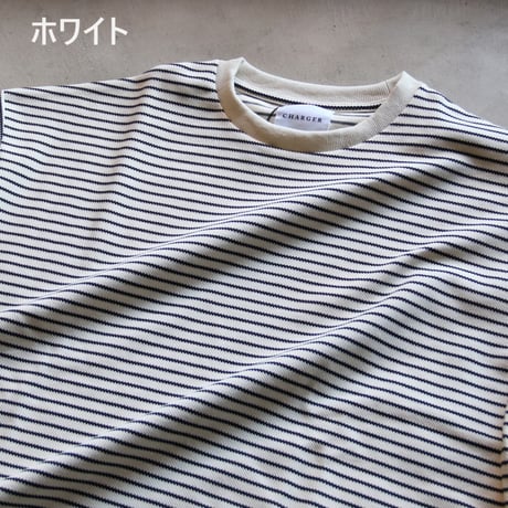 CHARGER / Border Draw cord L/S Tee / cr24awtee03