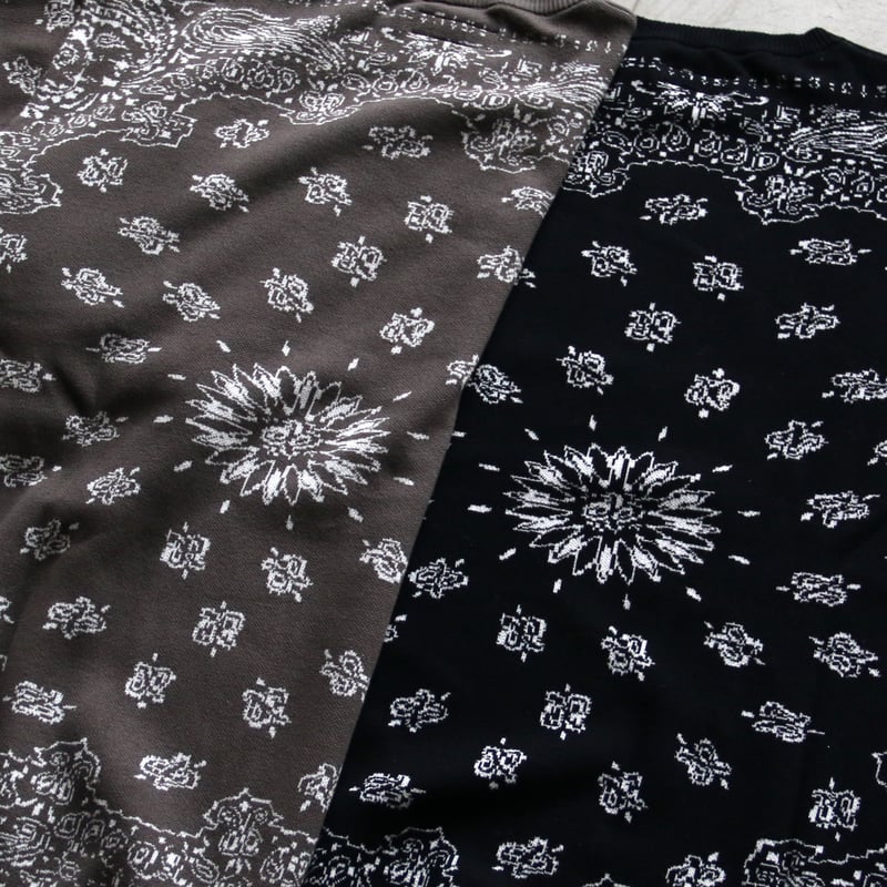 HIDEANDSEEK / Bandana Sweater / HC-100524 | CHA HIDEANDSEEK / Bandana Sweater / HC-100524 | CHA