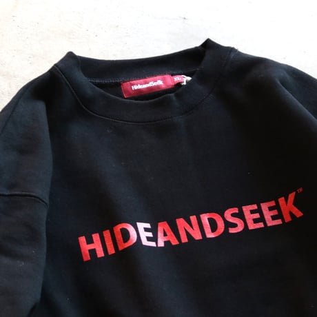HIDEANDSEEK / Logo Sweat Shirt（25aw） / HC-111025