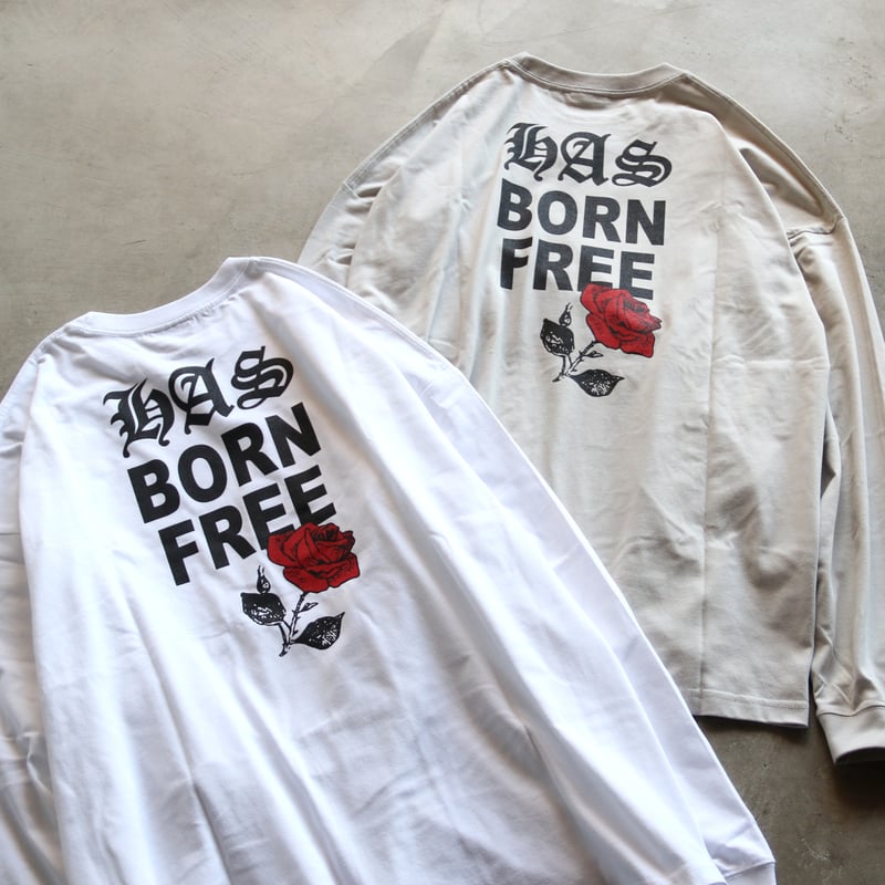 HIDEANDSEEK / ROSE HAS L/S Tee / HT-090725 | CH