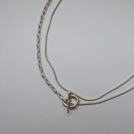 TEN. 正規商品 ユニセックス アクセサリー テン カンダマント ネックレス シルバー/シルバー×ゴールド【即日発送】(ne-0028)(nex-0028)