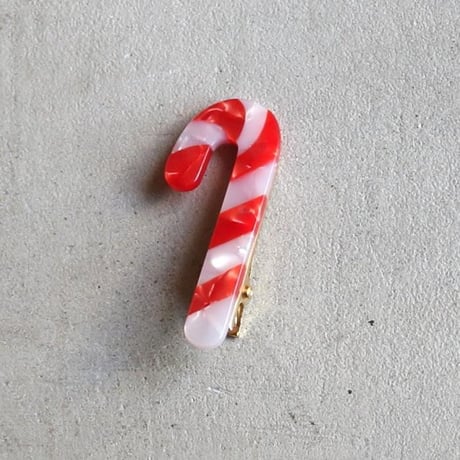 Coucou Suzette / Candy Cane Hair Clip / candycaneclip