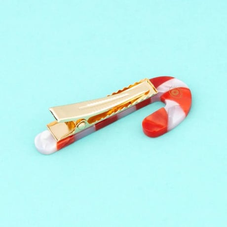 Coucou Suzette / Candy Cane Hair Clip / candycaneclip
