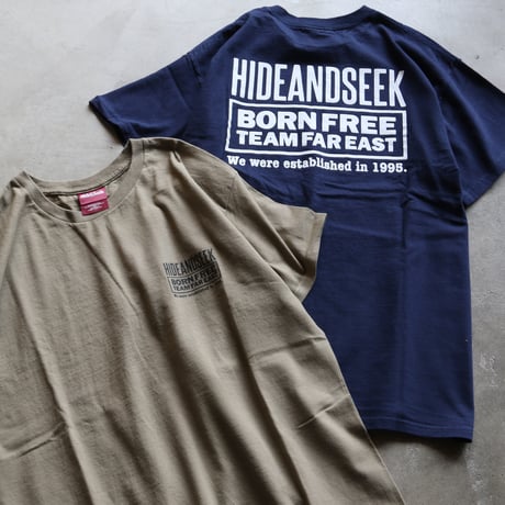 HIDEANDSEEK / Born Free S/S Tee / HT-060726