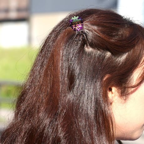 Coucou Suzette / Black berry Mini Hair Claw / blackberryminiclaw