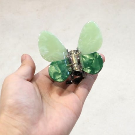 Coucou Suzette / Green Butterfly Hair Claw / grbutterflyclaw