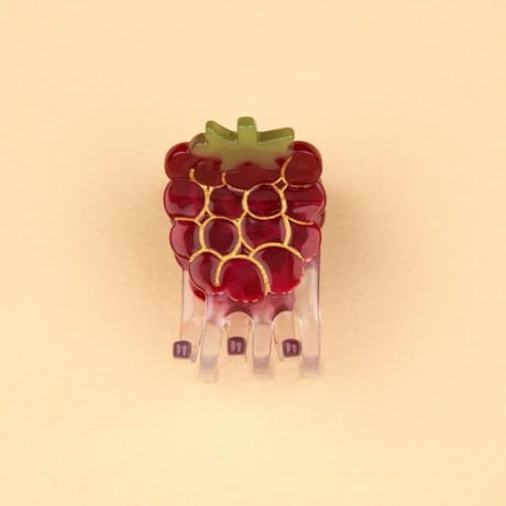 Coucou Suzette / Raspberry Mini Hair Claw / raspberryminiclaw